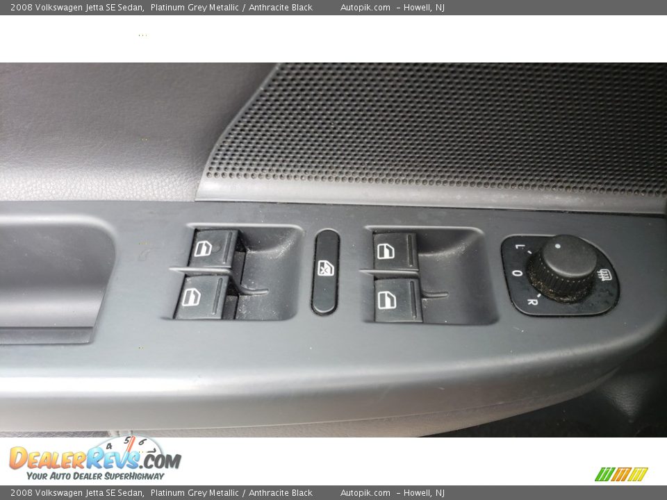 2008 Volkswagen Jetta SE Sedan Platinum Grey Metallic / Anthracite Black Photo #22