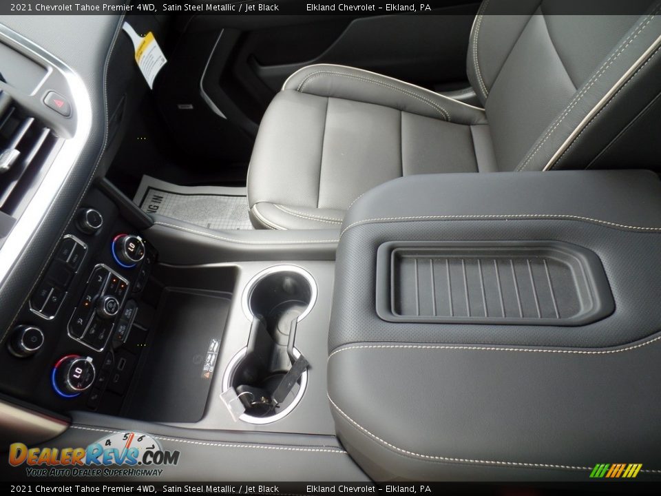 2021 Chevrolet Tahoe Premier 4WD Satin Steel Metallic / Jet Black Photo #35