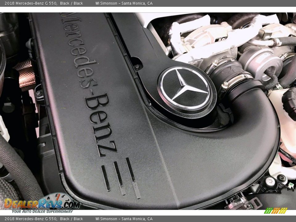 2018 Mercedes-Benz G 550 Black / Black Photo #31