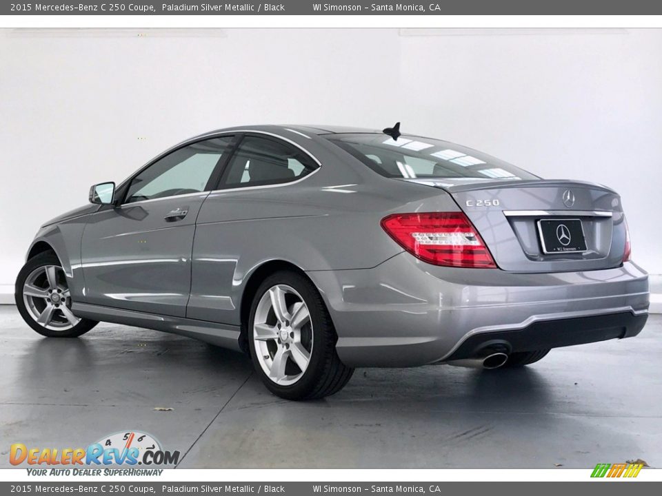 Paladium Silver Metallic 2015 Mercedes-Benz C 250 Coupe Photo #10