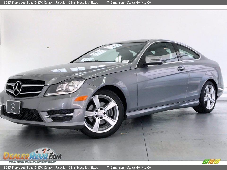 Front 3/4 View of 2015 Mercedes-Benz C 250 Coupe Photo #12