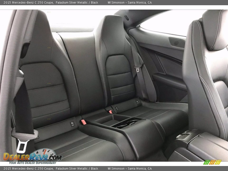 Rear Seat of 2015 Mercedes-Benz C 250 Coupe Photo #13