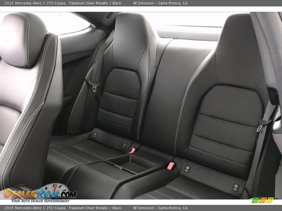 Rear Seat of 2015 Mercedes-Benz C 250 Coupe Photo #15