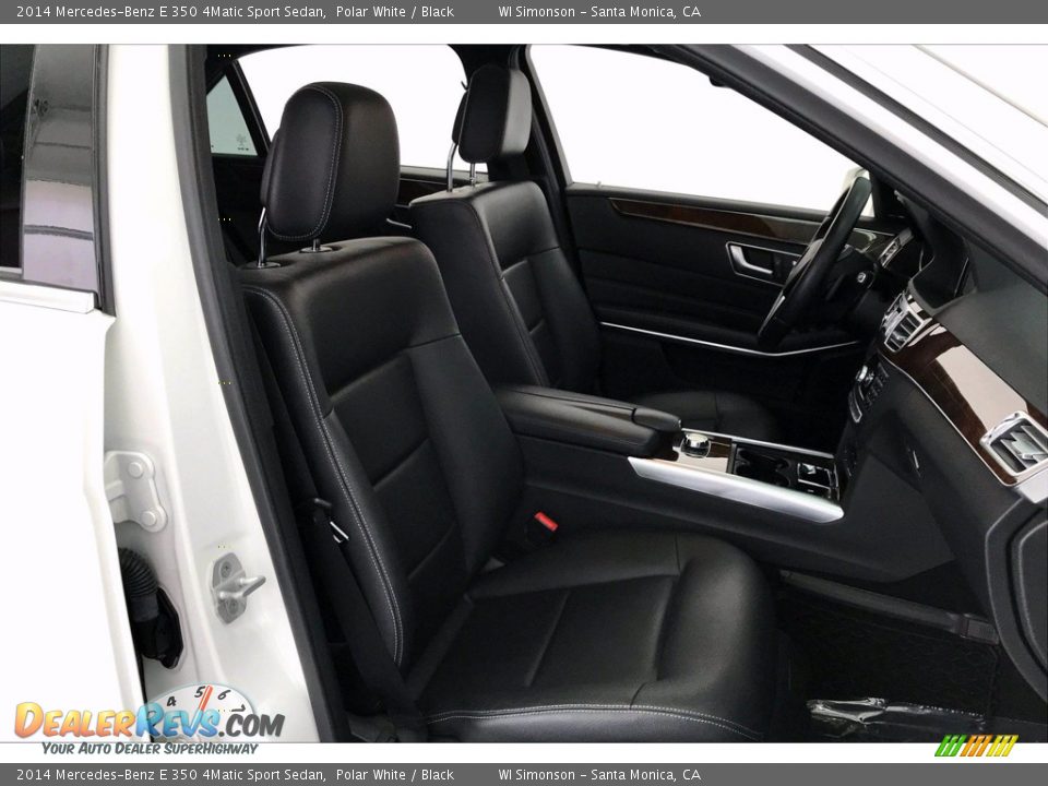 2014 Mercedes-Benz E 350 4Matic Sport Sedan Polar White / Black Photo #6