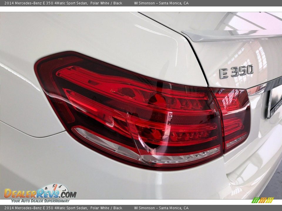 2014 Mercedes-Benz E 350 4Matic Sport Sedan Polar White / Black Photo #26