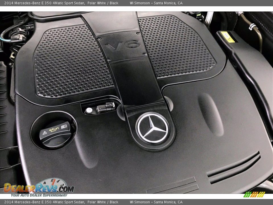 2014 Mercedes-Benz E 350 4Matic Sport Sedan Polar White / Black Photo #31