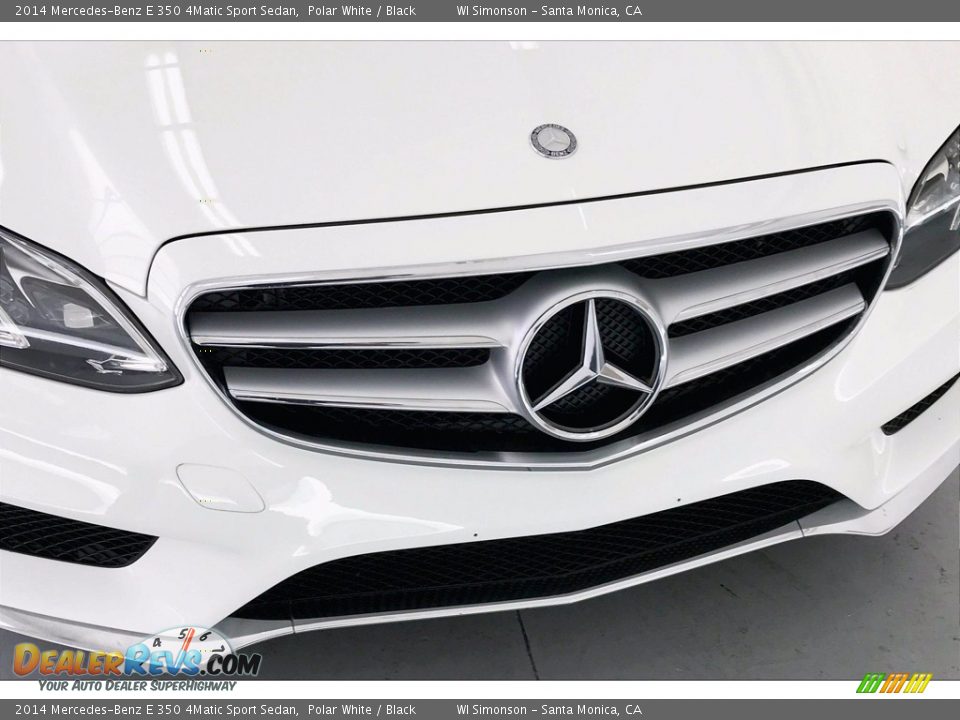 2014 Mercedes-Benz E 350 4Matic Sport Sedan Polar White / Black Photo #33