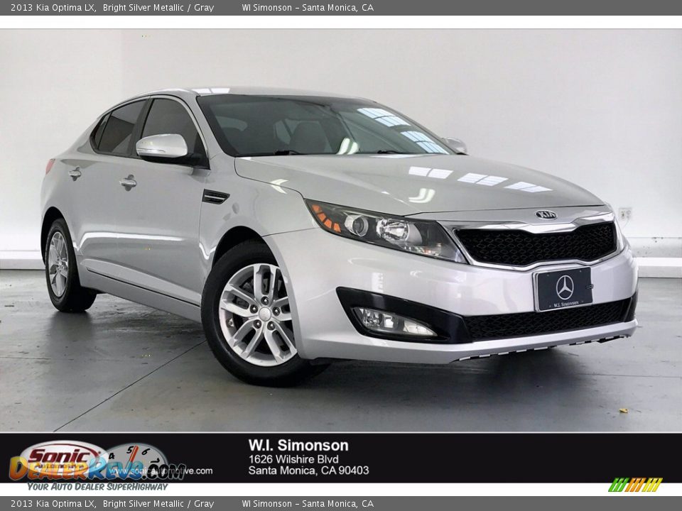 2013 Kia Optima LX Bright Silver Metallic / Gray Photo #1