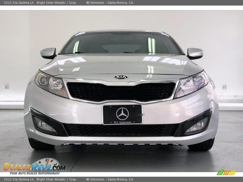 2013 Kia Optima LX Bright Silver Metallic / Gray Photo #2