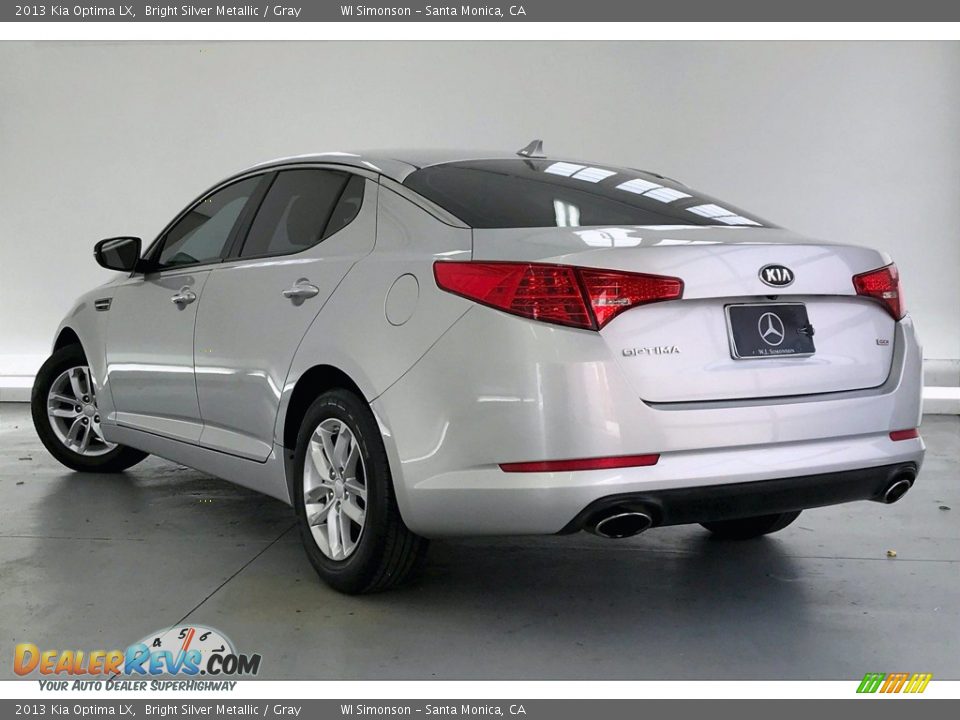2013 Kia Optima LX Bright Silver Metallic / Gray Photo #10
