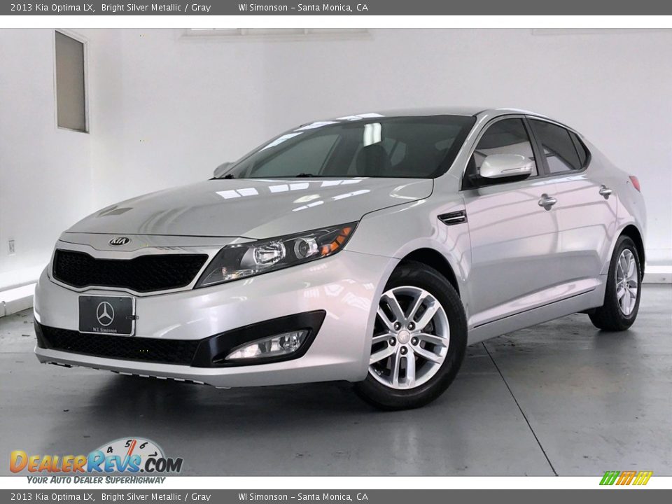 2013 Kia Optima LX Bright Silver Metallic / Gray Photo #12