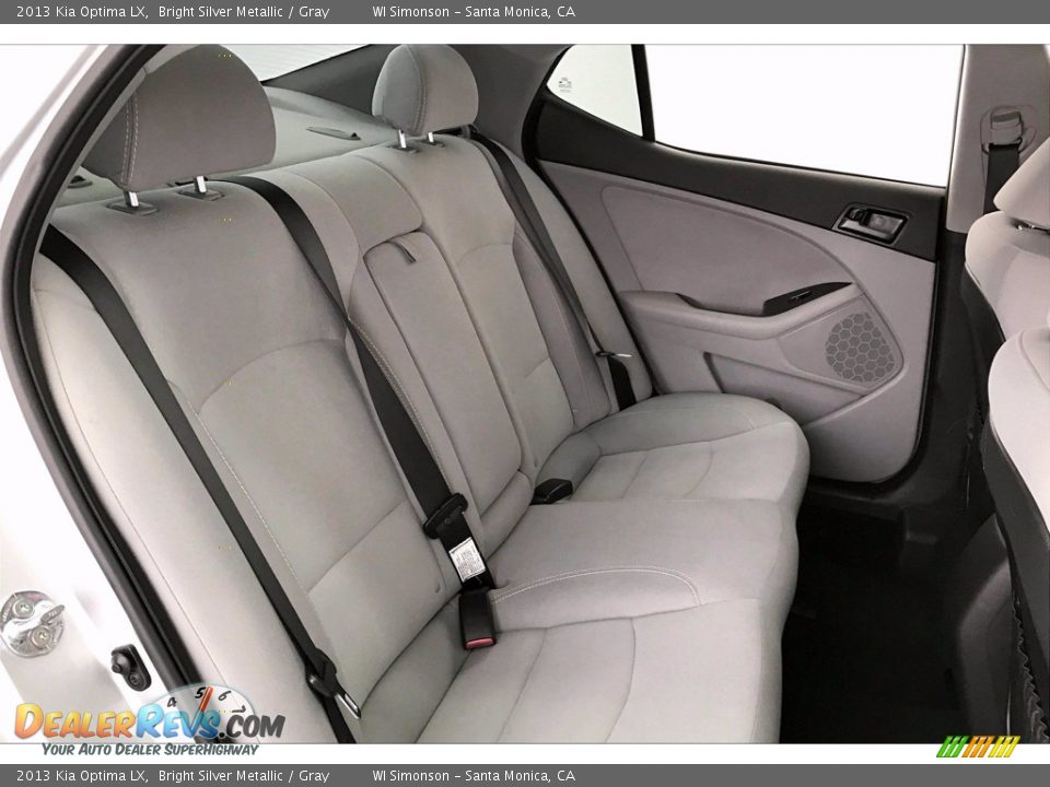 2013 Kia Optima LX Bright Silver Metallic / Gray Photo #13