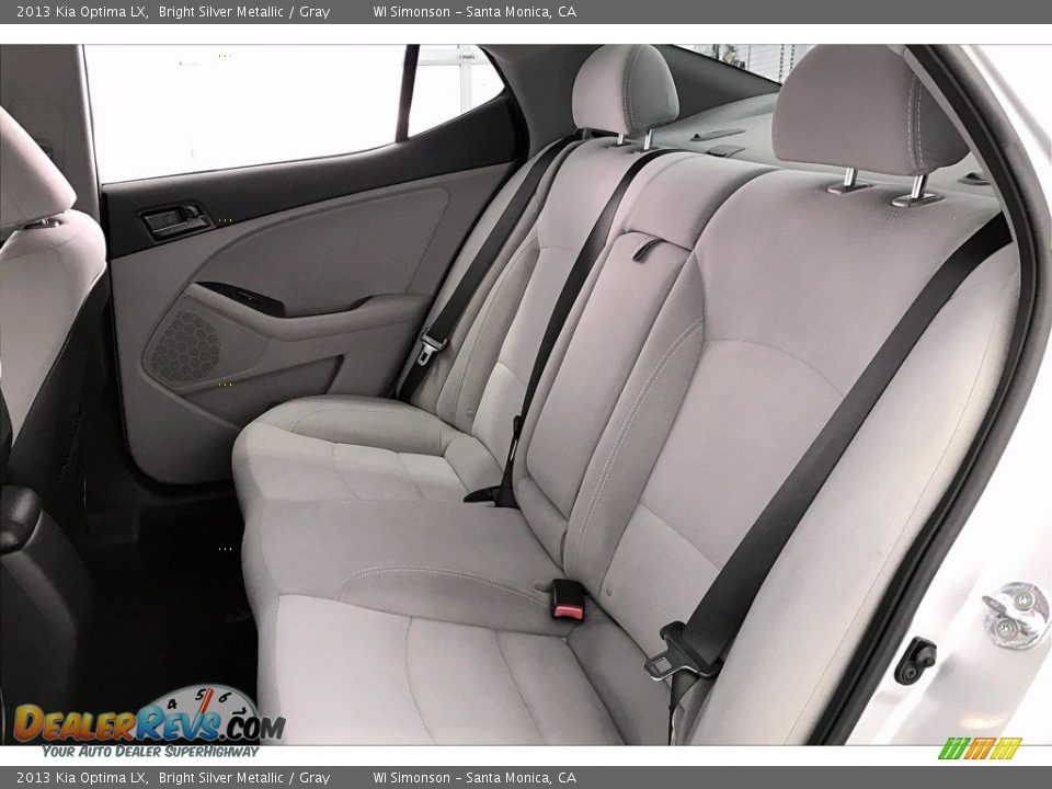 2013 Kia Optima LX Bright Silver Metallic / Gray Photo #15