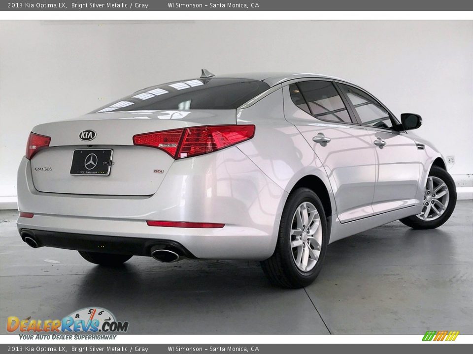 2013 Kia Optima LX Bright Silver Metallic / Gray Photo #16