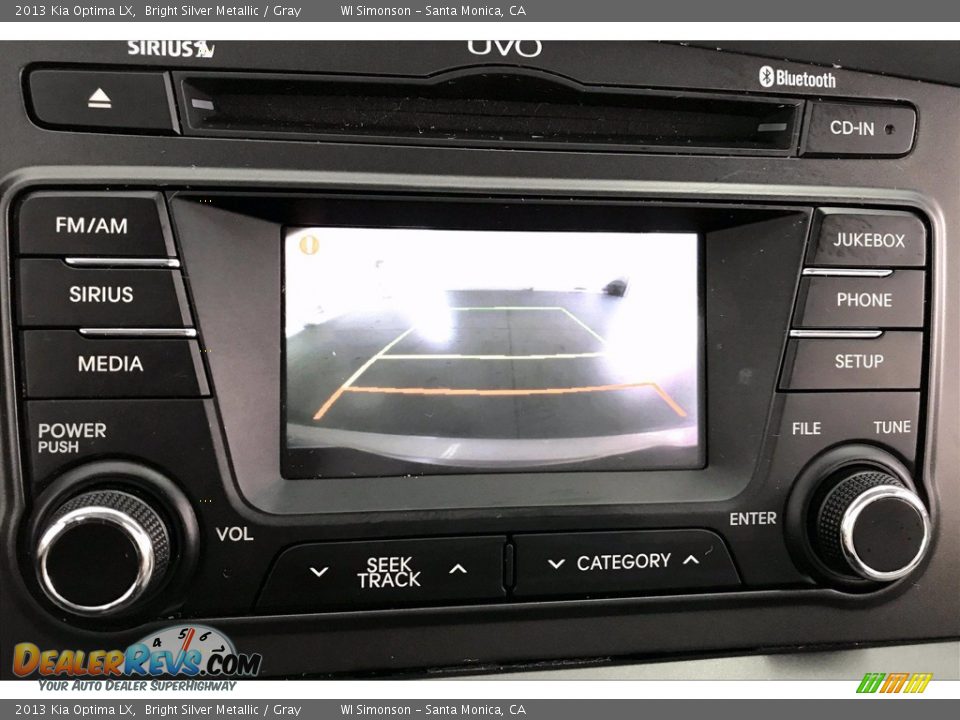 2013 Kia Optima LX Bright Silver Metallic / Gray Photo #21