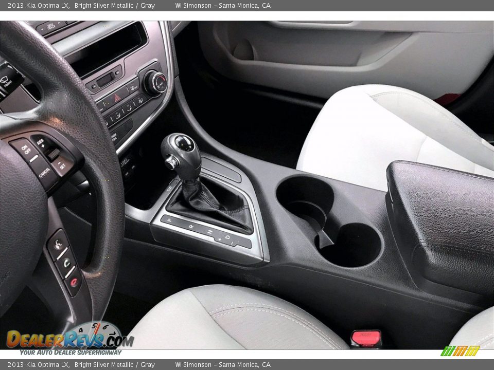 2013 Kia Optima LX Bright Silver Metallic / Gray Photo #23