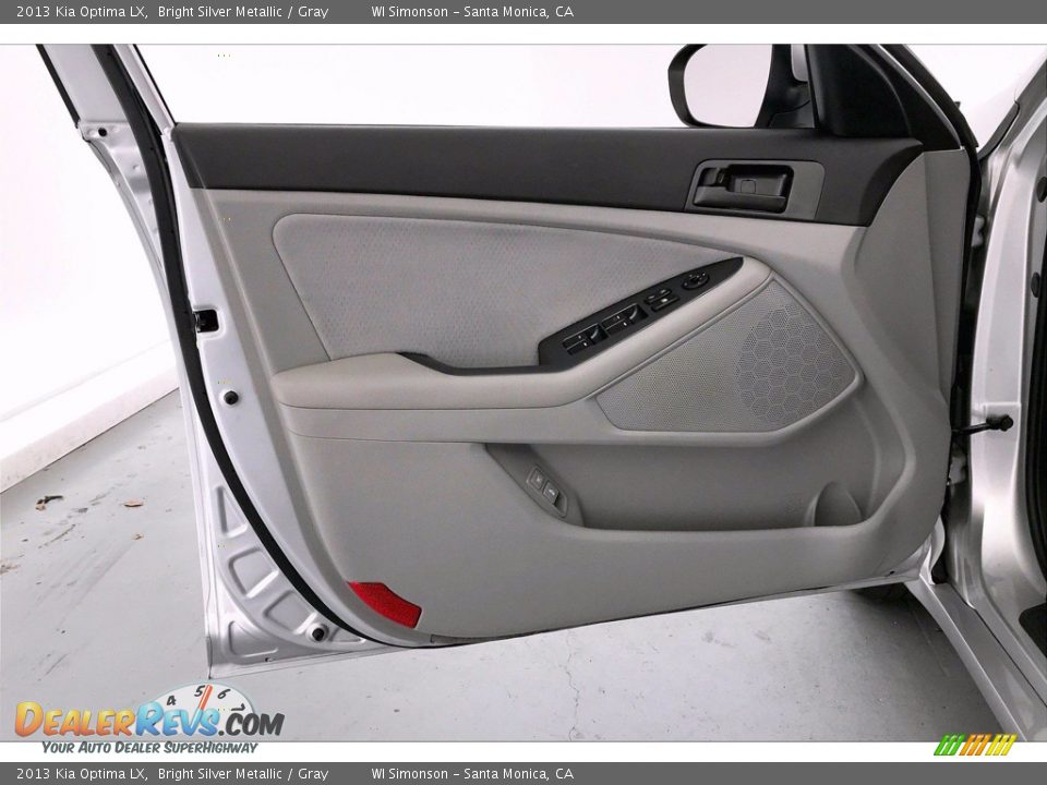 2013 Kia Optima LX Bright Silver Metallic / Gray Photo #25