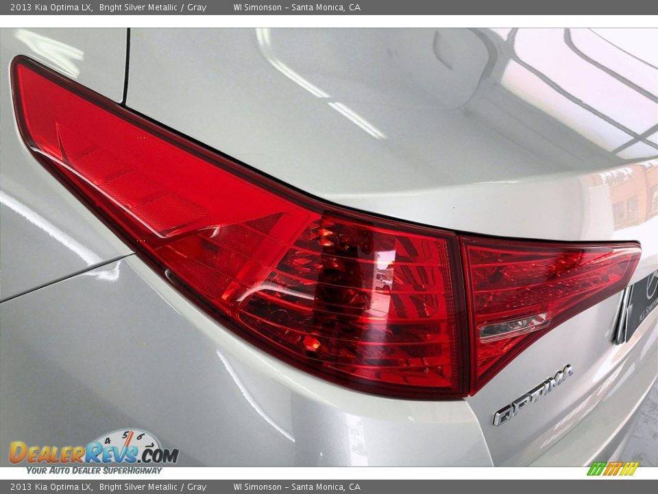 2013 Kia Optima LX Bright Silver Metallic / Gray Photo #26