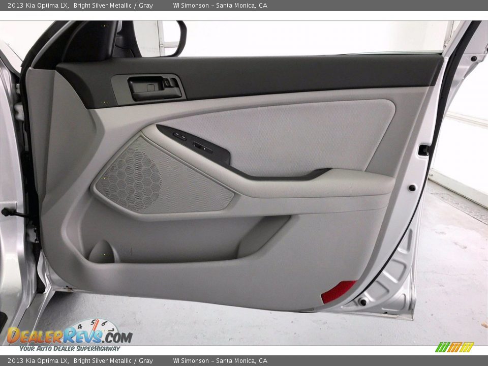 2013 Kia Optima LX Bright Silver Metallic / Gray Photo #29