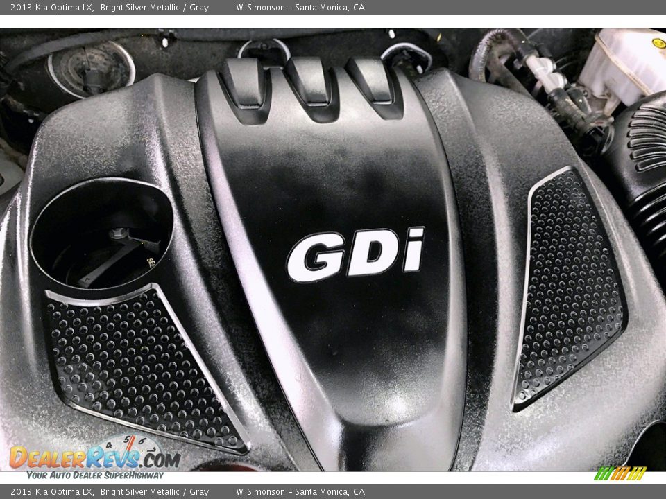 2013 Kia Optima LX Bright Silver Metallic / Gray Photo #30