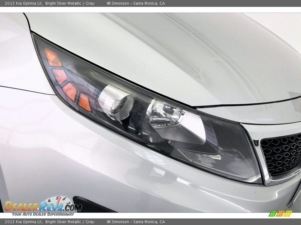 2013 Kia Optima LX Bright Silver Metallic / Gray Photo #31