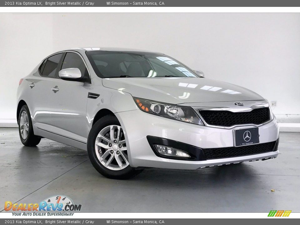 2013 Kia Optima LX Bright Silver Metallic / Gray Photo #33