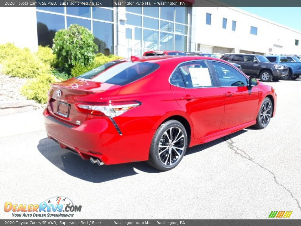 2020 Toyota Camry SE AWD Supersonic Red / Black Photo #29