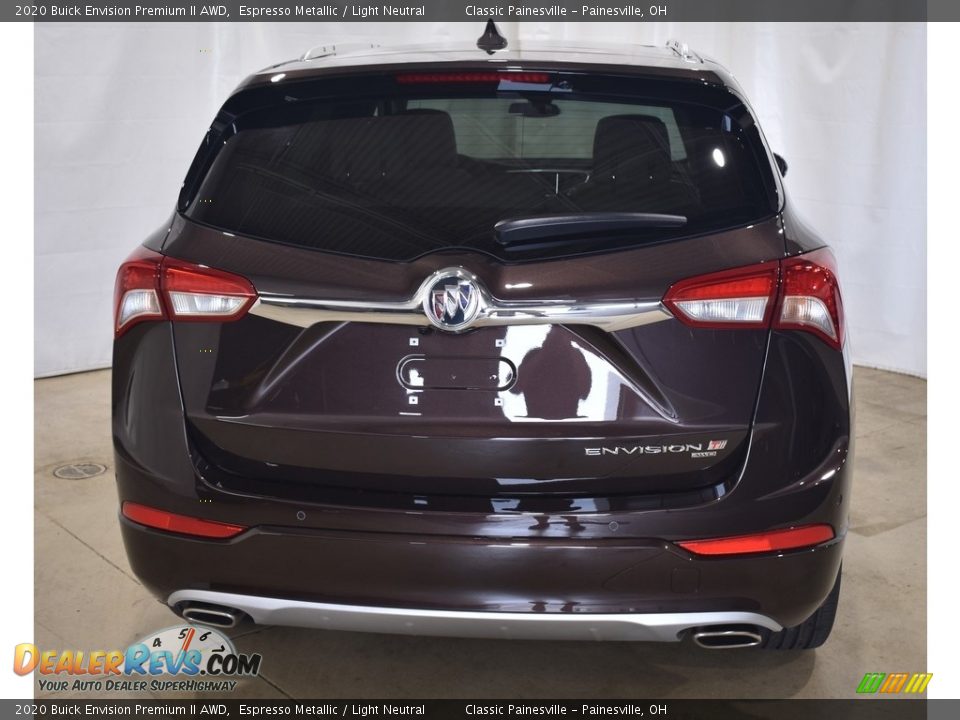 2020 Buick Envision Premium II AWD Espresso Metallic / Light Neutral Photo #3