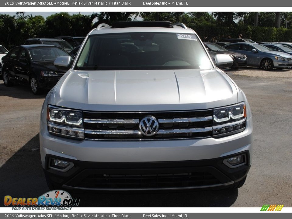 2019 Volkswagen Atlas SEL 4Motion Reflex Silver Metallic / Titan Black Photo #3