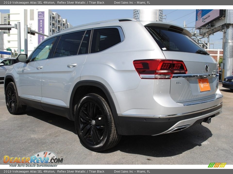 2019 Volkswagen Atlas SEL 4Motion Reflex Silver Metallic / Titan Black Photo #7