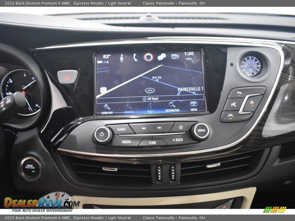 2020 Buick Envision Premium II AWD Espresso Metallic / Light Neutral Photo #10