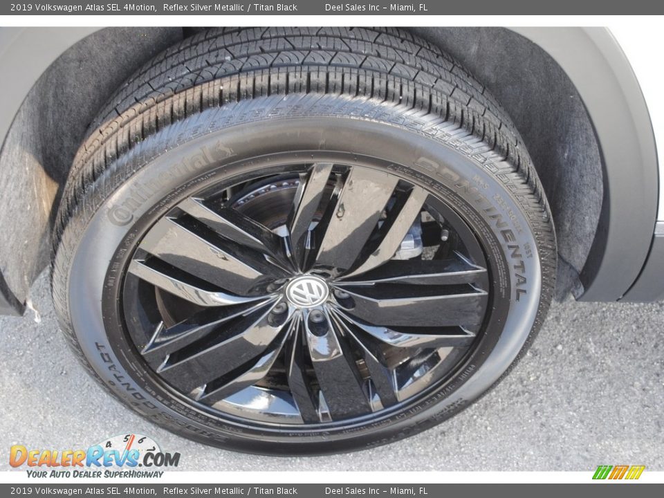 2019 Volkswagen Atlas SEL 4Motion Reflex Silver Metallic / Titan Black Photo #11