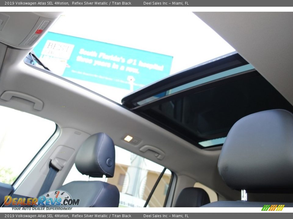 2019 Volkswagen Atlas SEL 4Motion Reflex Silver Metallic / Titan Black Photo #15