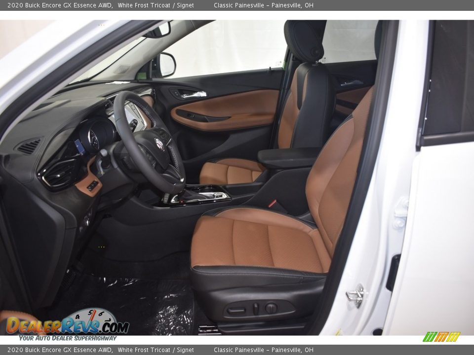 Front Seat of 2020 Buick Encore GX Essence AWD Photo #6