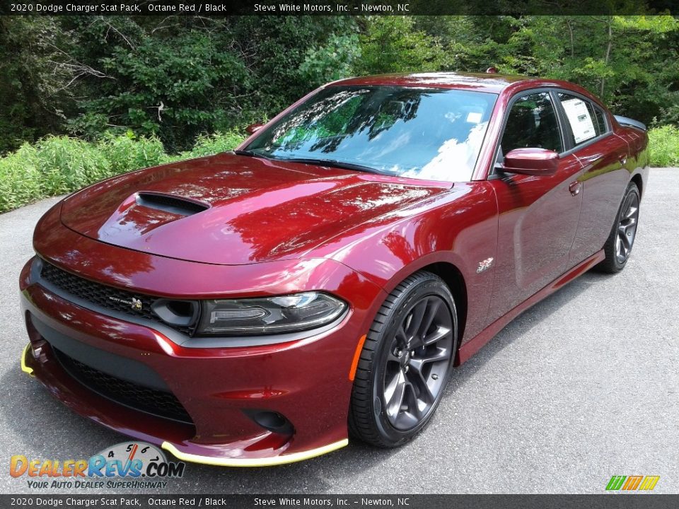 2020 Dodge Charger Scat Pack Octane Red / Black Photo #2