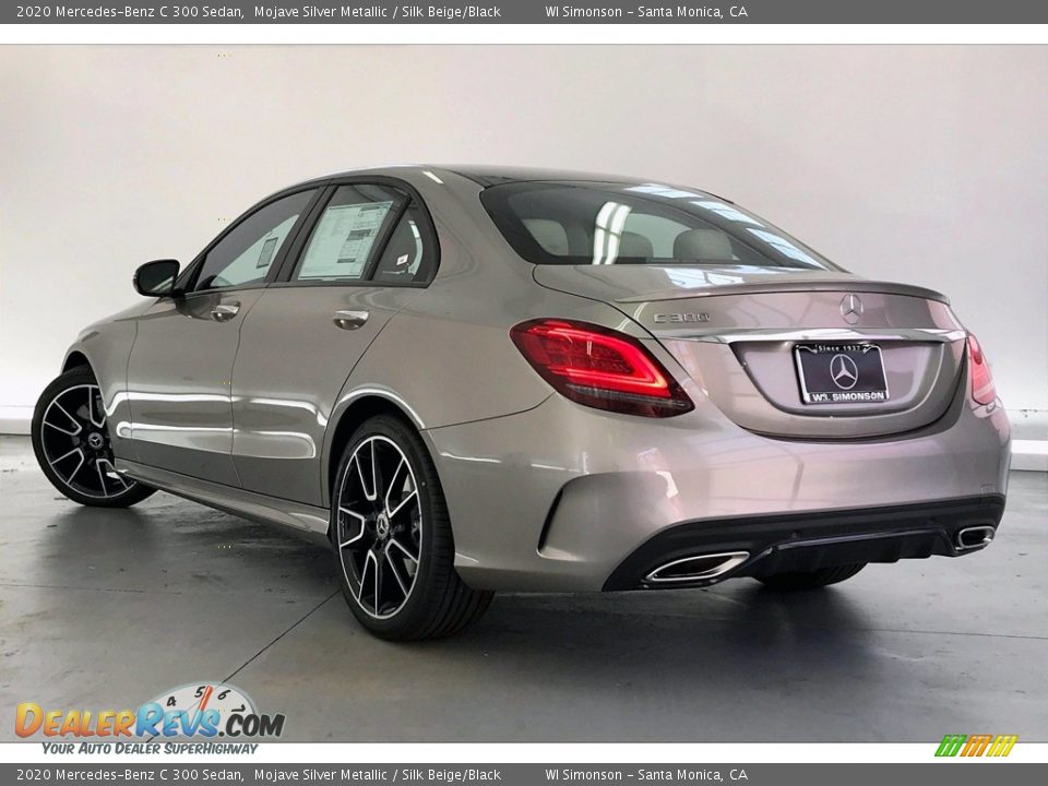 2020 Mercedes-Benz C 300 Sedan Mojave Silver Metallic / Silk Beige/Black Photo #2