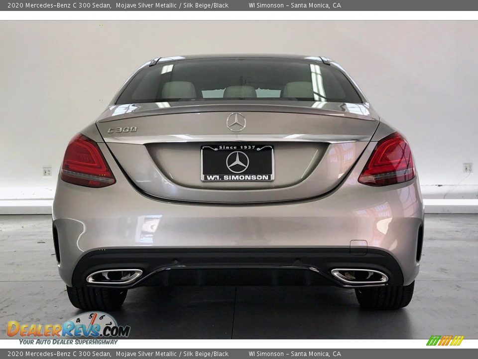 2020 Mercedes-Benz C 300 Sedan Mojave Silver Metallic / Silk Beige/Black Photo #3