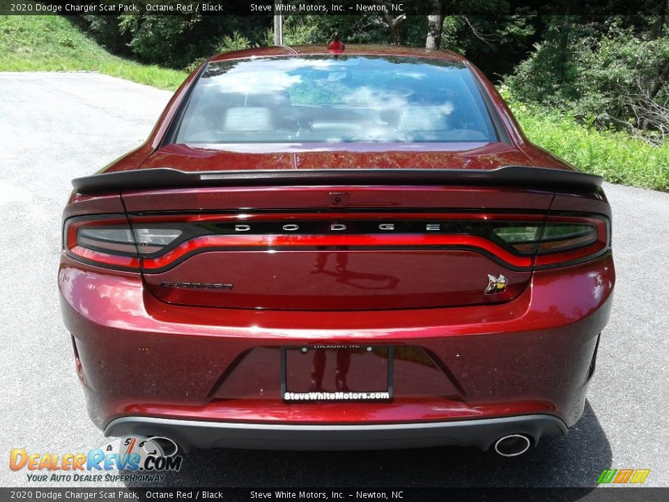2020 Dodge Charger Scat Pack Octane Red / Black Photo #7