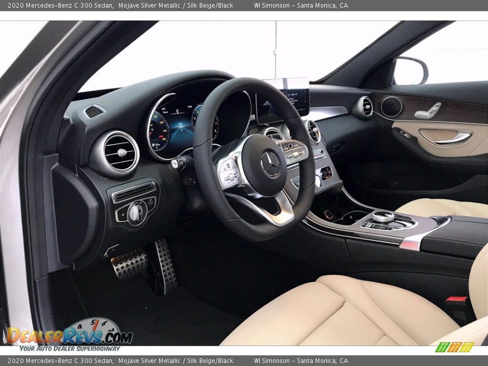 2020 Mercedes-Benz C 300 Sedan Mojave Silver Metallic / Silk Beige/Black Photo #4