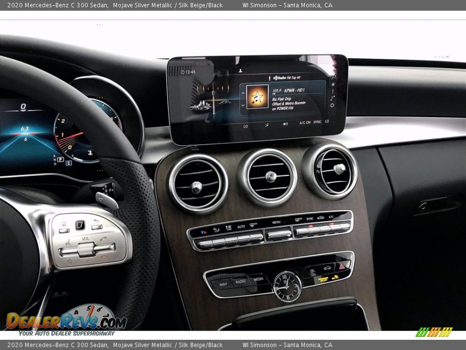 2020 Mercedes-Benz C 300 Sedan Mojave Silver Metallic / Silk Beige/Black Photo #6