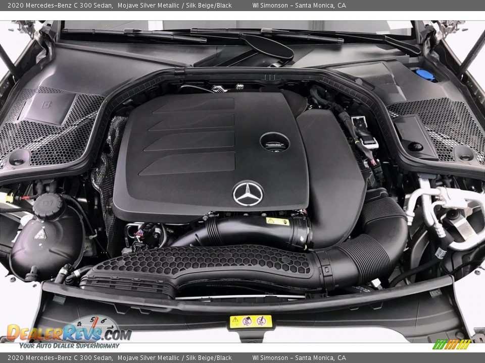 2020 Mercedes-Benz C 300 Sedan Mojave Silver Metallic / Silk Beige/Black Photo #8