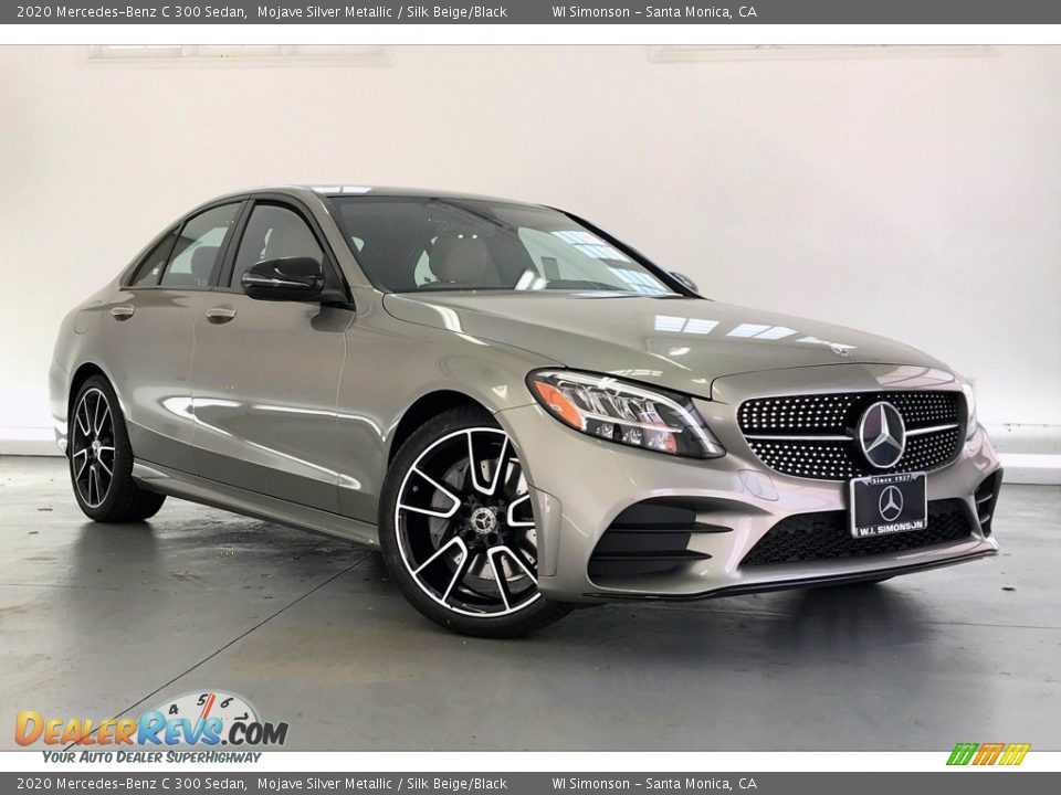 2020 Mercedes-Benz C 300 Sedan Mojave Silver Metallic / Silk Beige/Black Photo #10