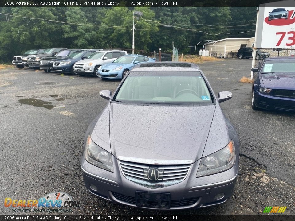 2006 Acura RL 3.5 AWD Sedan Celestial Silver Metallic / Ebony Photo #2