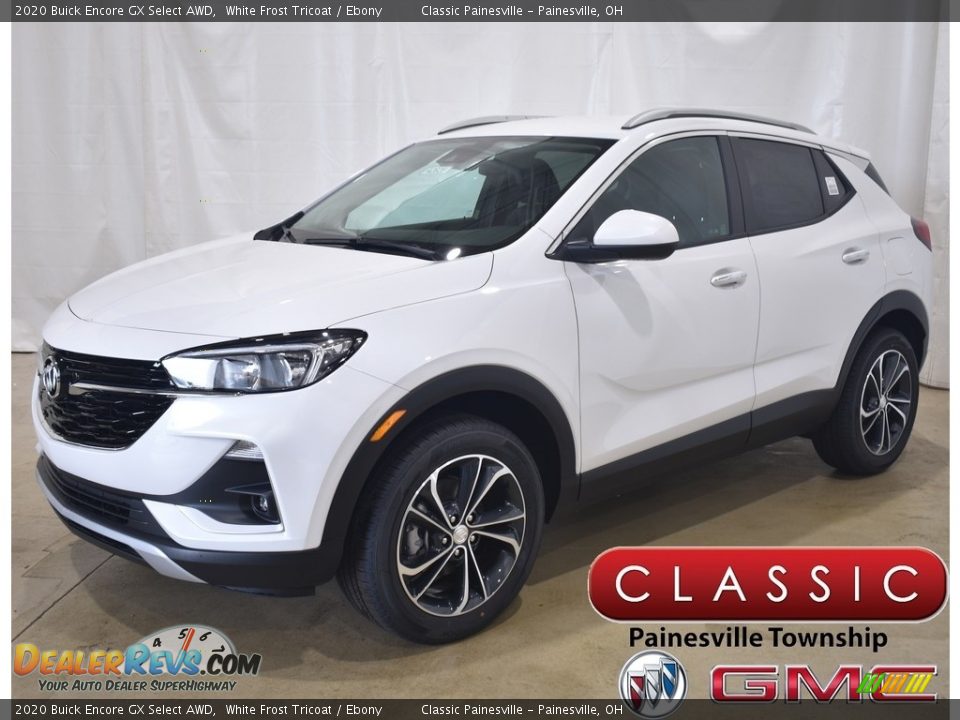 2020 Buick Encore GX Select AWD White Frost Tricoat / Ebony Photo #1