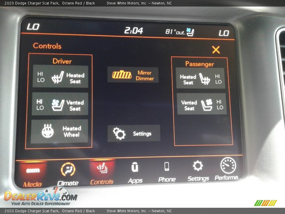 2020 Dodge Charger Scat Pack Octane Red / Black Photo #22