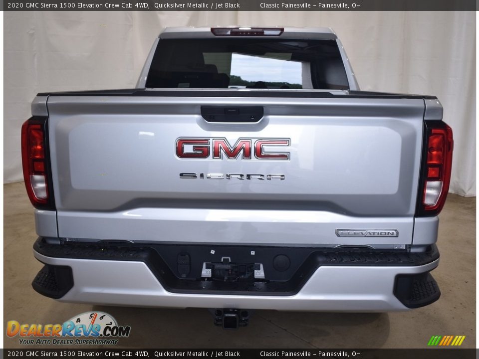 2020 GMC Sierra 1500 Elevation Crew Cab 4WD Quicksilver Metallic / Jet Black Photo #3