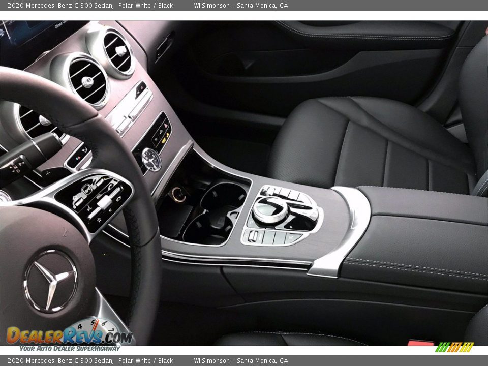 2020 Mercedes-Benz C 300 Sedan Polar White / Black Photo #7