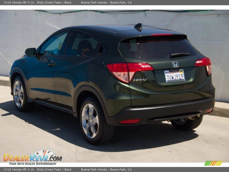 2016 Honda HR-V LX Misty Green Pearl / Black Photo #2