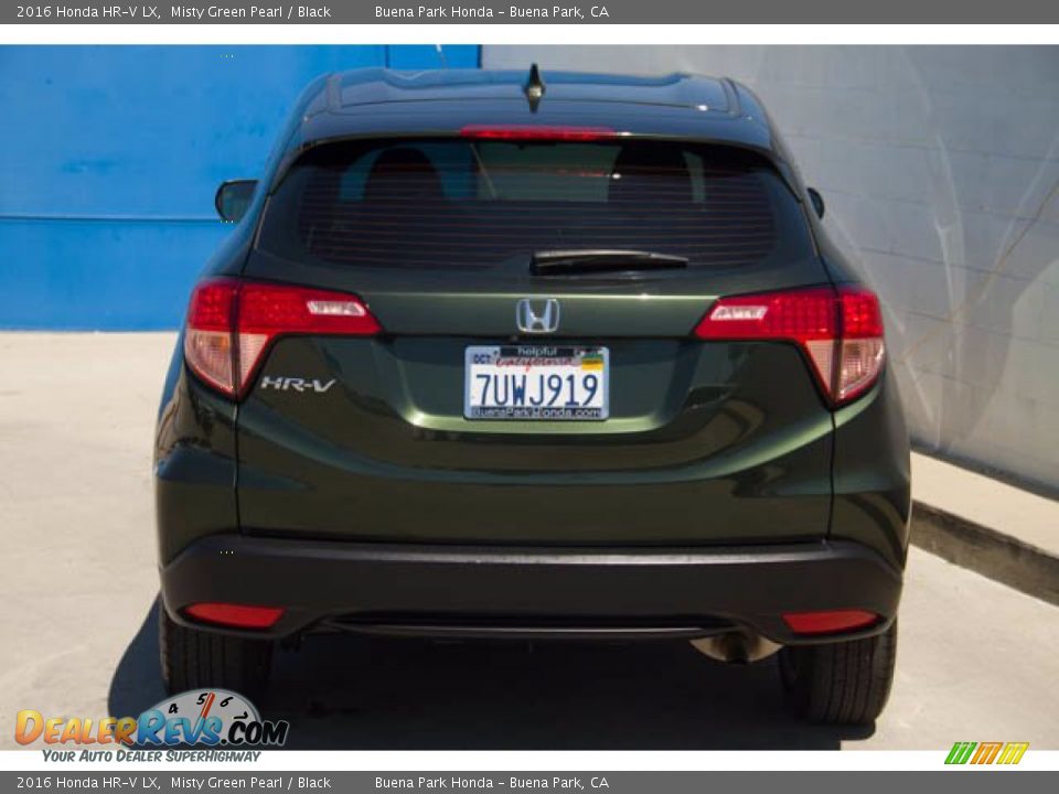 2016 Honda HR-V LX Misty Green Pearl / Black Photo #11