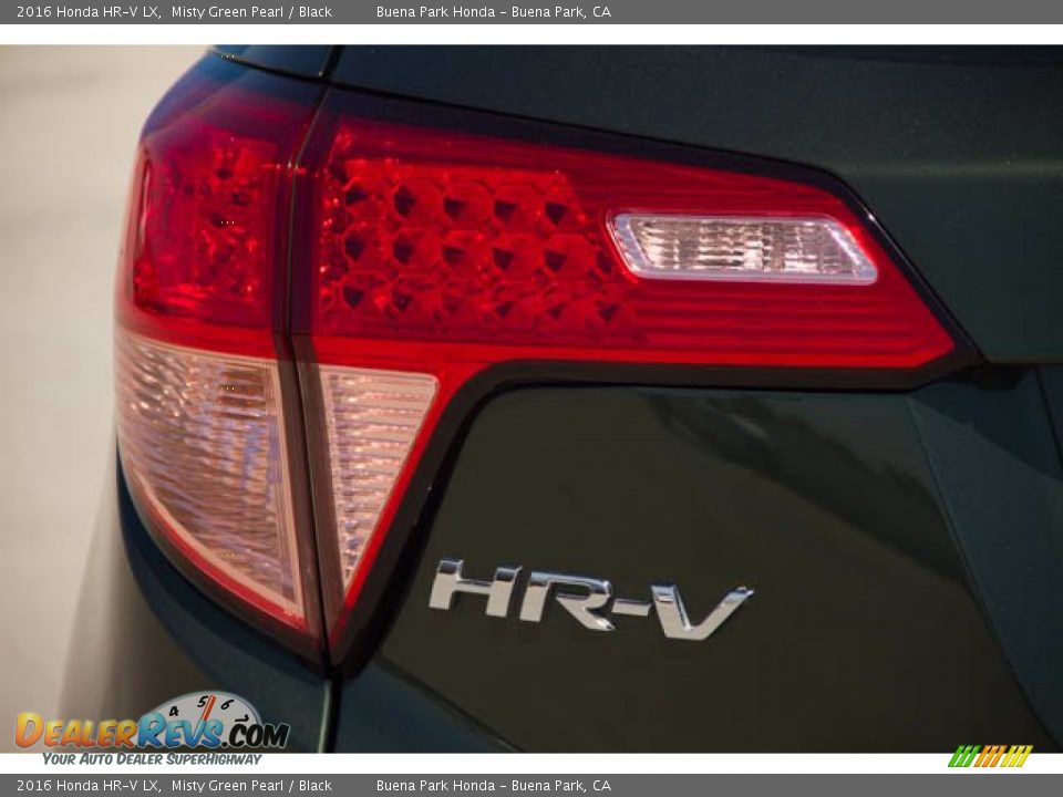 2016 Honda HR-V LX Misty Green Pearl / Black Photo #12